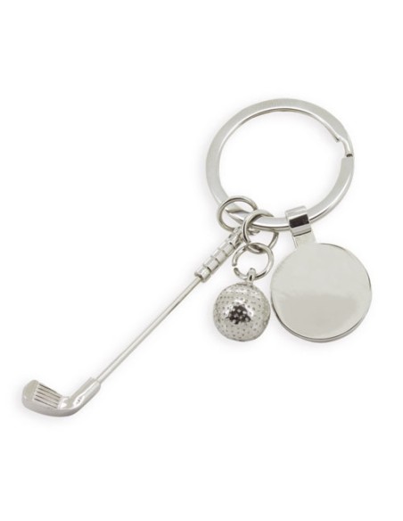 LLAVERO METALICO JUEGO GOLF