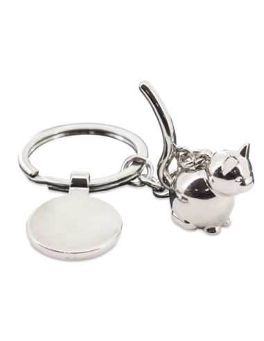 LLAVERO METALICO "GATITO"