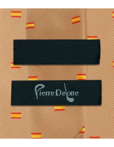 CORBATA BANDERA ESPAÑA PIEDRA