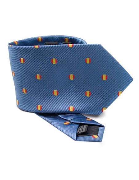 CORBATA MICROFIBRA SPAIN FLAG AZ