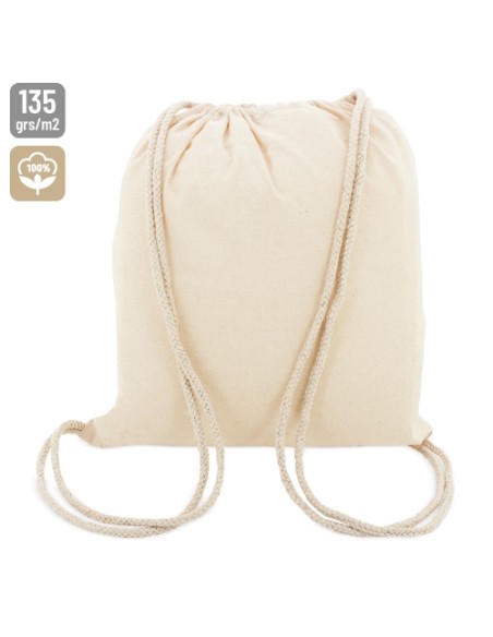 BOLSA MOCHILA ALGODON "ASSAM"