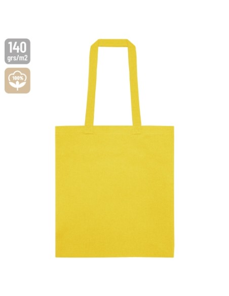BOLSA DE ASA AMARILLA ALGODON "KELSO"