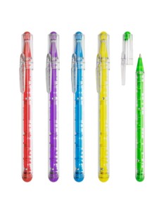 SET DE BOLIGRAFOS TINTA NEGRA "MAZE" ( 10 PCS)