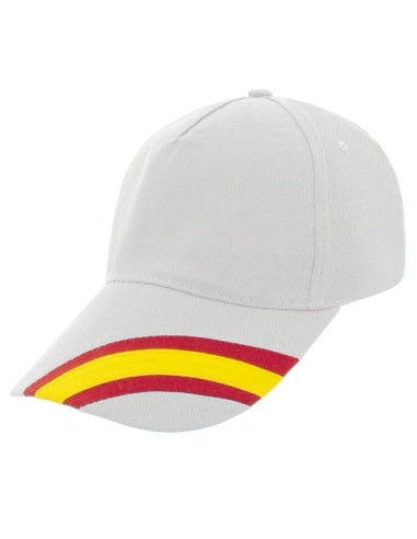 GORRA NACIONAL 5 PANELES ALGODN PEINADO "DEVA"