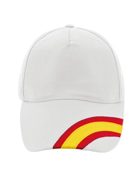 GORRA NACIONAL 5 PANELES ALGODN PEINADO "DEVA"