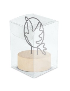 MEMO CLIP CON BASE DE MADERA "ESPÍRITU" 2