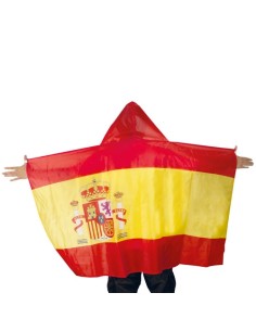 PONCHO BANDERA ESPAÑOLA "FESTEJO"