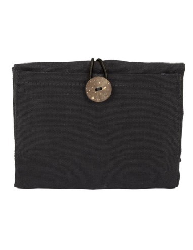 BOLSA DE ALGODON PLEGABLE CON BOLSILLO "NADIA"