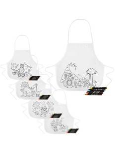 DELANTAL INFANTIL "CHISPI"( PACK DE 5)