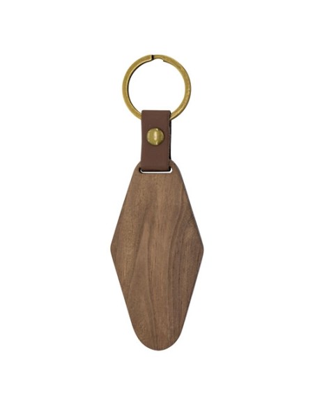 LLAVERO DE MADERA ROMBO"SAMOA"