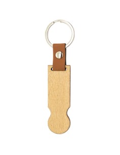 LLAVERO DE MADERA "CARRITO"