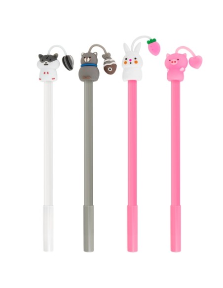 SET DE BOLÍGRAFOS TINTA LÍQUIDA "TROTEROS" (PACK 40)