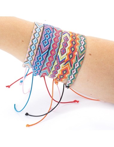 PULSERAS "HIPPY" (PACK DE 6)