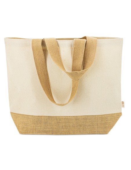 BOLSA DE ALGODÓN Y YUTE "MISHA"