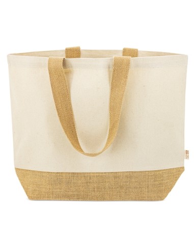 BOLSA DE ALGODÓN Y YUTE "MISHA"