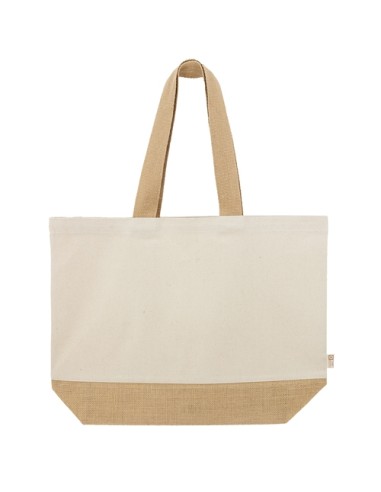 BOLSA DE ALGODÓN Y YUTE "MISHA"