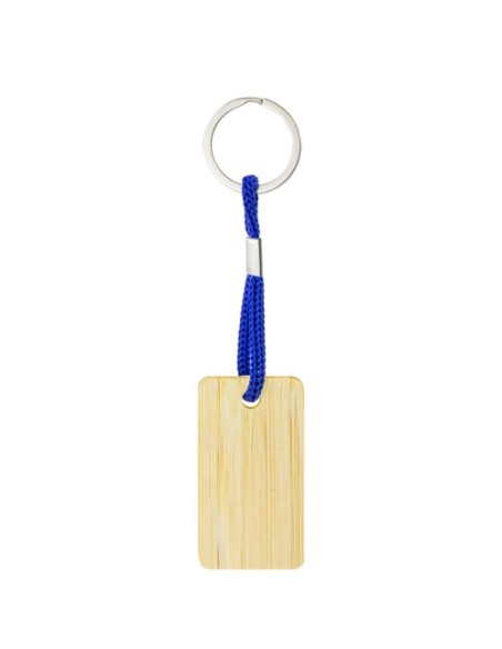 LLAVERO DE BAMBÚ RECTANGULAR "YIBIN"