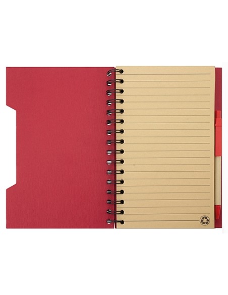 CUADERNO A5 CON BOLIGRAFO ECO "GREEN LIFE"
