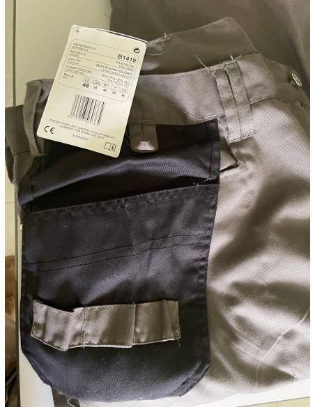 PANTALON DE TRABAJO WORKTEAM B1419