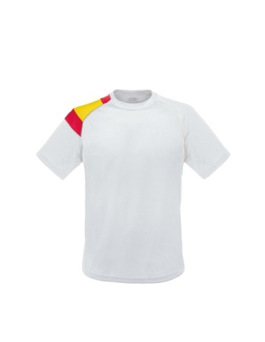CAMISETA BANDERA NIÑO D&F BL12-14 "GALDANA"