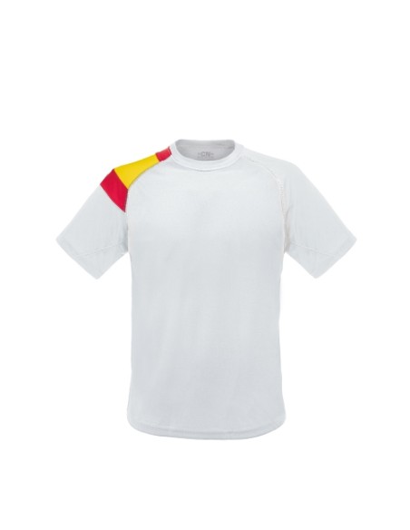 CAMISETA BANDERA NIÑO D&F BL12-14 "GALDANA"