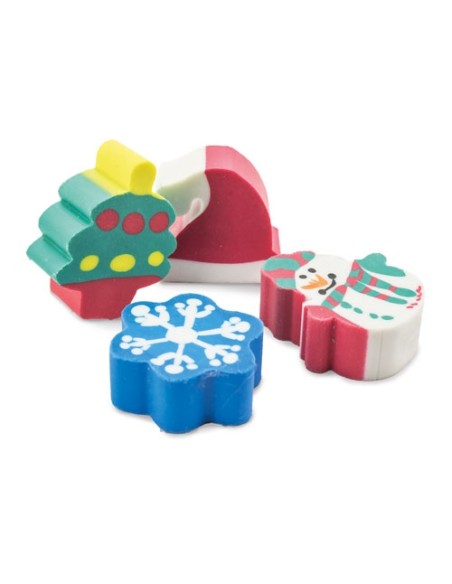 SET GOMAS NAVIDEÑAS "HAL" 1 PACK