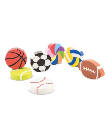 SET DE GOMAS "SPORT BALL"