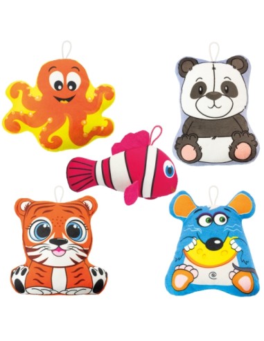 PELUCHES "ANIMALIA" (PACK 10 PCS)