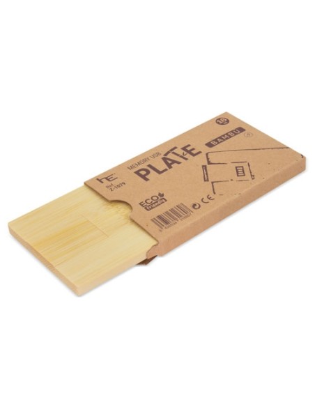 MEMORIA USB BAMBU 32GB PLATE
