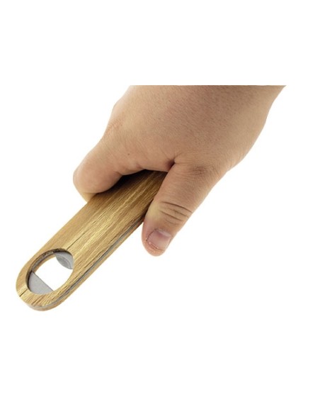 ABRIDOR BARMAN MADERA "SOLTOUCH"