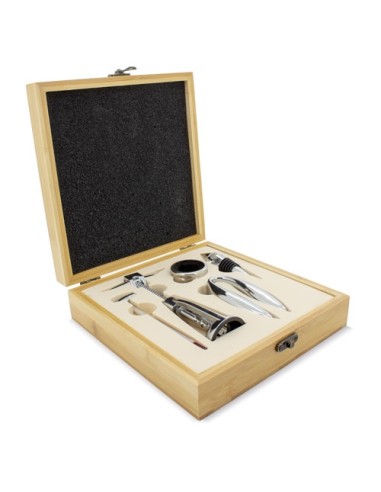 SET VINO BAMBU 5 PCS LIVORNO