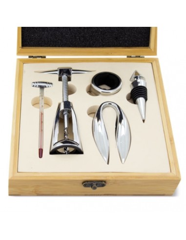 SET VINO BAMBU 5 PCS LIVORNO