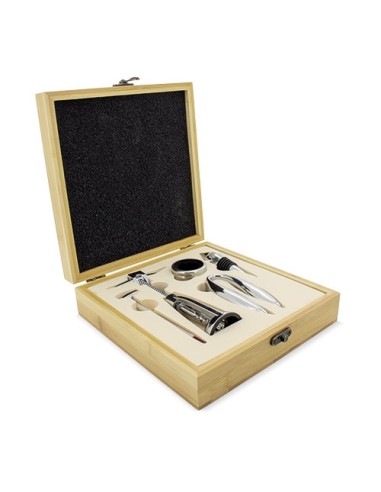 SET VINO BAMBU 5 PCS LIVORNO