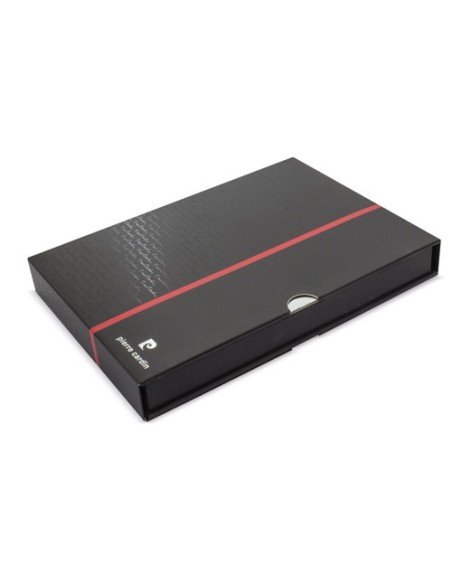 ESTUCHE BOLIGRAFO+ROLLER DOBLE RECAMBIO GENOVA PIERRE CARDIN