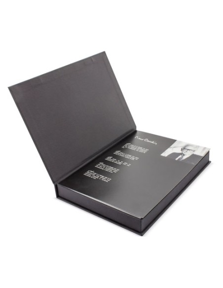 ESTUCHE BOLIGRAFO+ROLLER DOBLE RECAMBIO GENOVA PIERRE CARDIN
