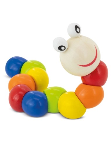 JUGUETE ARTICULADO "GUSANITO"