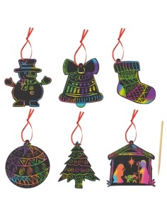 SET ADORNOS "SCRAPY CHRISTMAS"