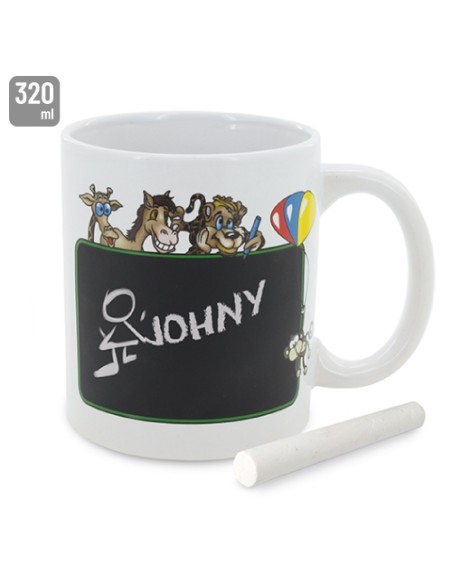 MUG PIZARRA "PARTY"