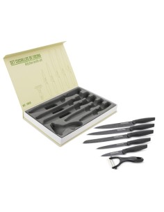 JUEGO DE CUCHILLOS 6 PCS "TITÁN"
