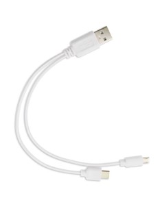 CARGADOR CONEXION MICRO USBREON BLANCO