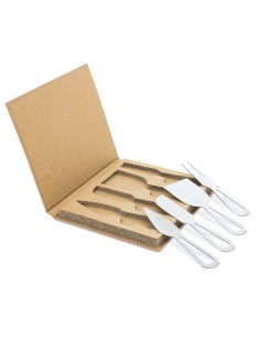 SET 4 CUCHILLOS PARA QUESO "GOURMET"
