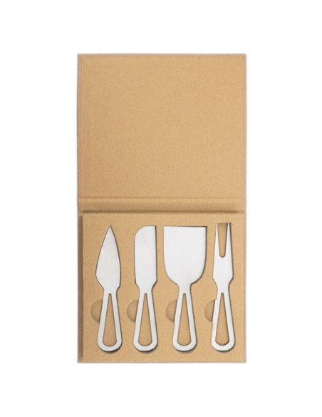SET 4 CUCHILLOS PARA QUESO "GOURMET"