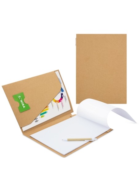 CARPETA CON BLOC Y BOLIGRAFO ECO "SEMINAR"