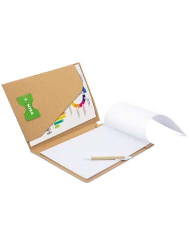 CARPETA CON BLOC Y BOLIGRAFO ECO "SEMINAR"