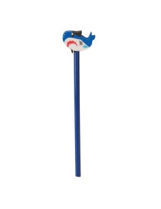 LAPIZ MADERA TIBURON AZUL