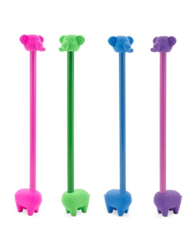 SET LAPICES CON GOMA ELEPHANT(PACK 4 PCS)