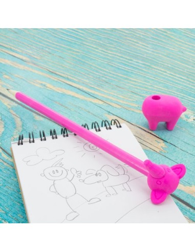 SET LAPICES CON GOMA ELEPHANT(PACK 4 PCS)