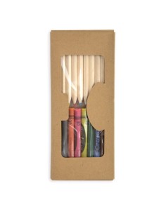 SET 10 LAPICES COLORES Y CERAS