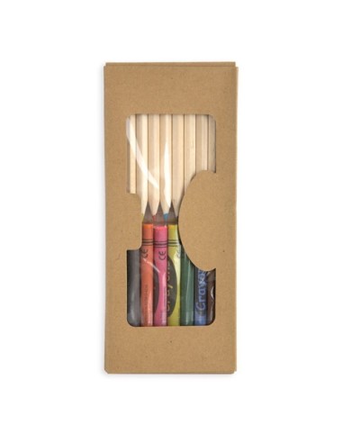 SET 10 LAPICES COLORES Y CERAS