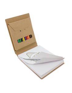 LIBRETA DE COLOREAR CON CAJITA12 COLORES "PINTUR" 2